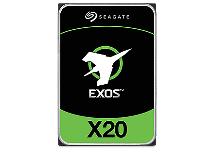 20TB Seagate EXOS X20 ST20000NM007D 7200RPM 256MB SATA harður diskur